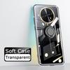 For Huawei Nova 15 Max Case Ring Holder Phone Case Ultra Thin Transparent Car Navigation Silicone Clear Cases For Huawei Nova 15 Max Phone Casing
