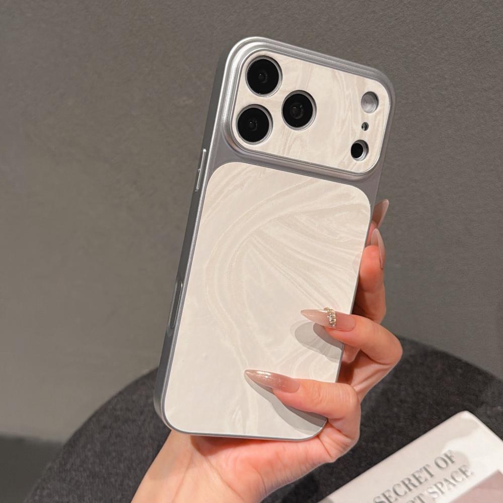 17Pro Max Large Window Slim Case for For Iphone 17 14 13 12 11 1 16 Pro Max Plus Shockproof Water Ripple Cover Fundas iPhone 16 Plus