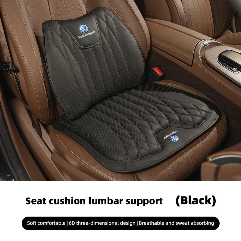 VW GTI GOLF 2026 Hot For VW VOLKSWAGEN Car Seat Cushion Cover Protective Lumbar Waist Support Back For Volkswagen Arteon T-ROC T