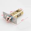 Door Lock Core Tubular Latch Internal Bolt Facility Sprung Catch Lock Core Tongue Lockcase Fitting Bathroom Insert Core Hardware