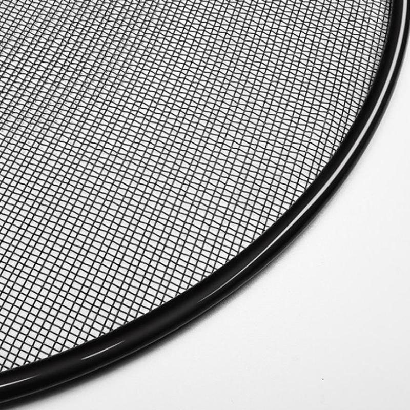 Black Splatter Screen Anti Grease Frying Pan Oil Splash Guard Lid Fine Mesh Splash Guard Cover Lid Kitchen Tools