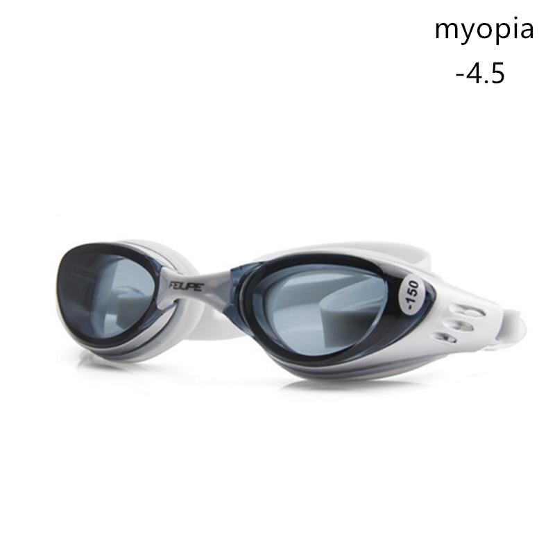 Prescription Summer Women Swimming Goggles Myopia Anti-Fog HD Silicone Diopter Diving Glasses For Men