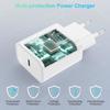 Chargeur iPhone - Apple - 20W - Charge rapide - Câble Lightning 2m - USB Type C