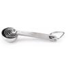 Hot 6pcs/set Food-grade Stainless Steel Measuring Spoon Set Sugar Coffee Powder Spice Measure Scoop Kitchen Baking Tools