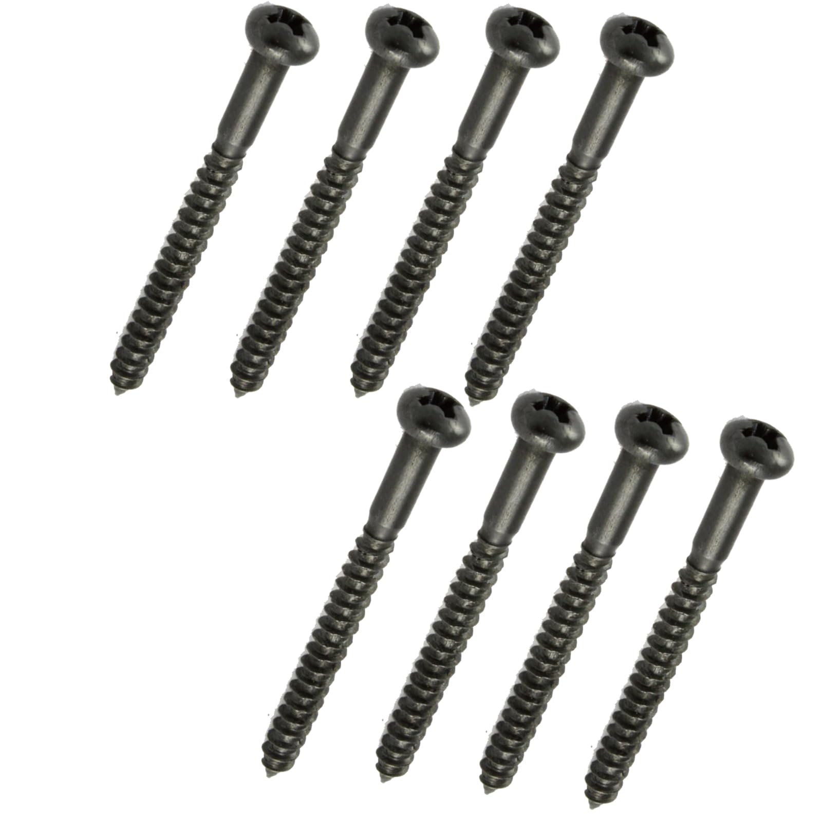 ALLPARTS x Звукосниматель для баса Черный 2,8 мм 31,7 мм (Дюйм) Винты, (Пакет 8) GS-0011-003 чёрный