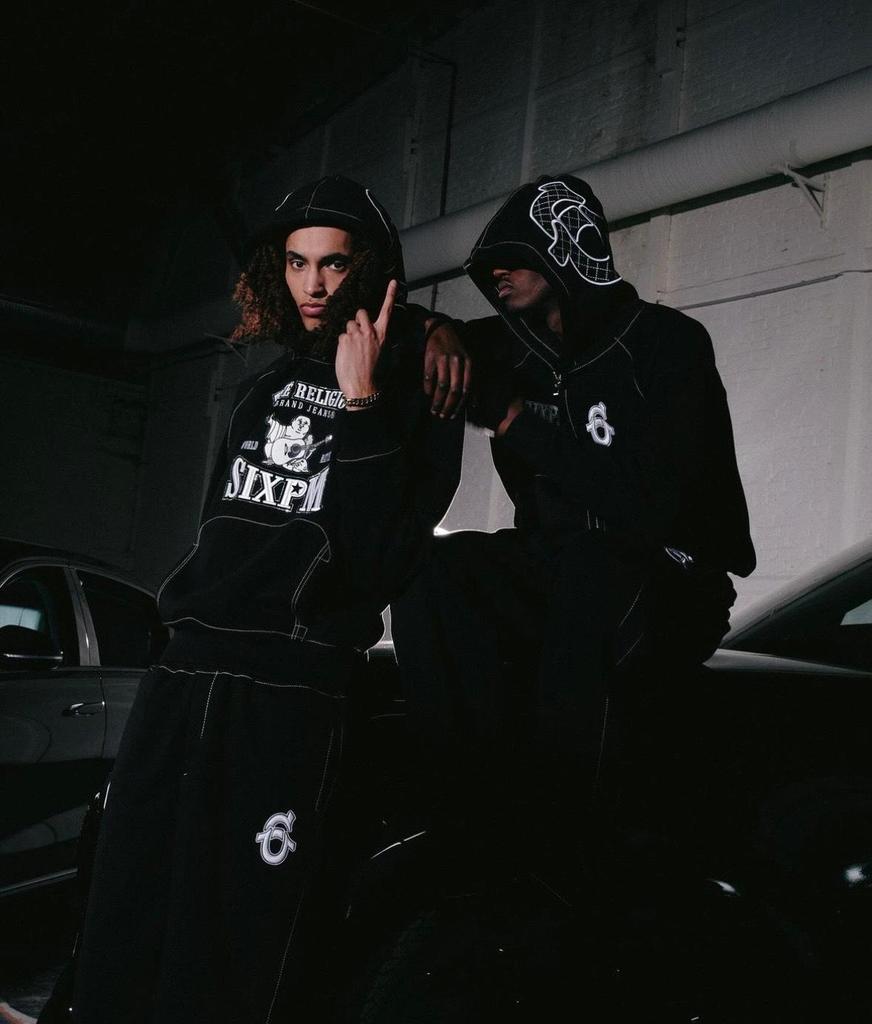 Cross-border Men's & Women's Warm Embroidered Hoodie & Sweatpants Set - Autumn/Winter Velvet Casual High Street Style