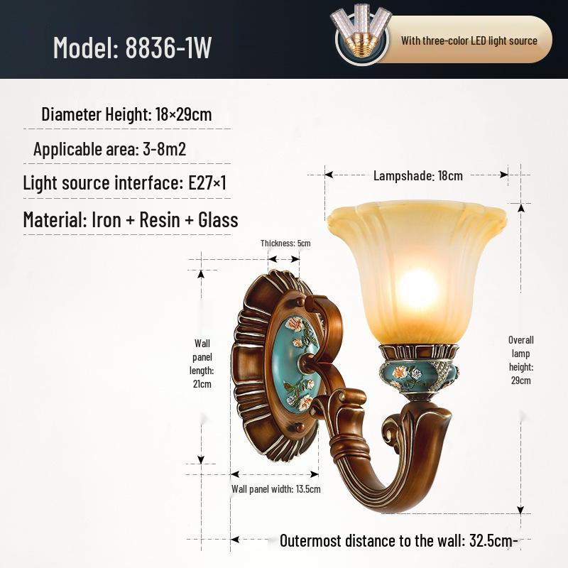 European Luxury Chandelier - Retro Atmospheric Lighting for Living Rooms and Bedrooms