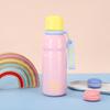 New Spunding Colorful Stainless Steel Thermos Cup Large Capacity Straight Drink Student Cup Outdoor Fitness Sports Water Cup