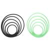 10PCS Aquarium Floating Plant Corral 5 Sizes EVA Foam Odorless Multi Purpose Fish Feeding Ring for