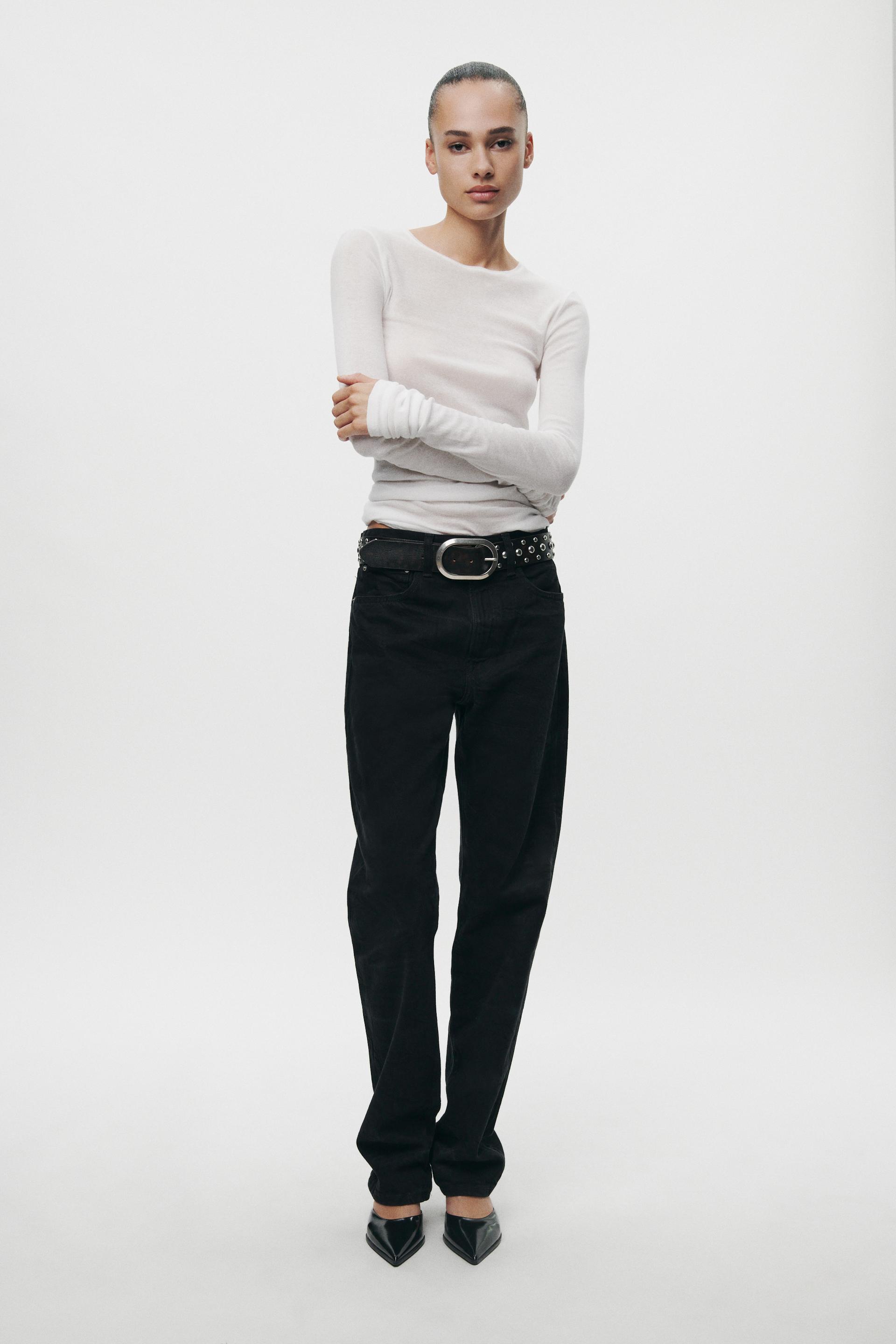 

СВОБОДНЫЕ ДЖИНСЫ ZW COLLECTION СРЕДНЕЙ ПОСАДКИ