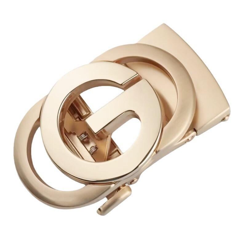 Belt Buckle Zinc Alloy Automatic Buckle Z-Buckle Men'S Belt Buckle Head G-Buckle Leather Belt Head