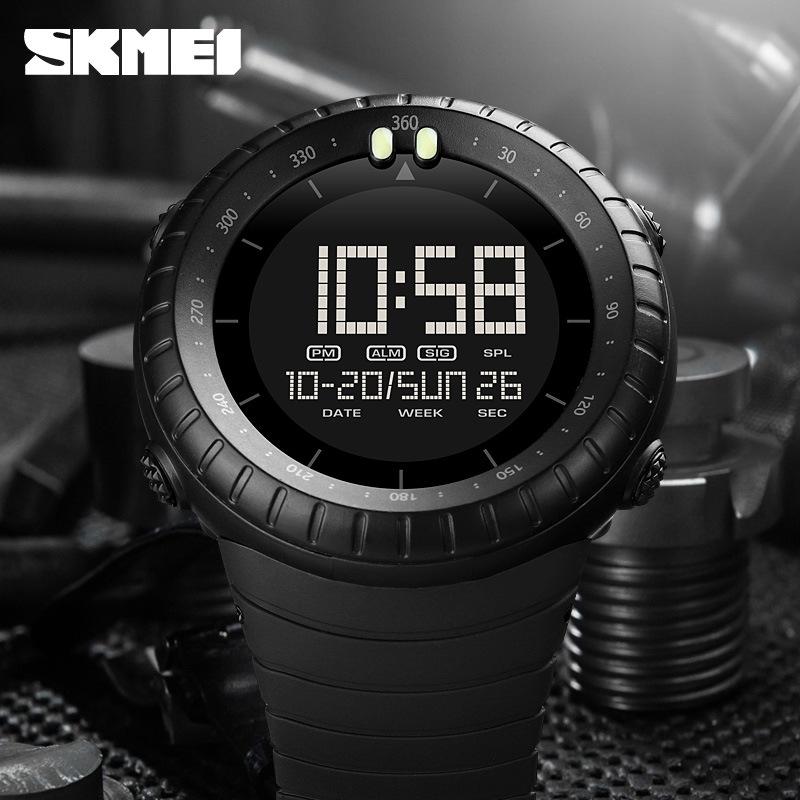 Skmei Moment Beauty Fashion Large Dial Student Electronic Watch, Outdoor Sports Watch Multifunction Watch Men's Watch