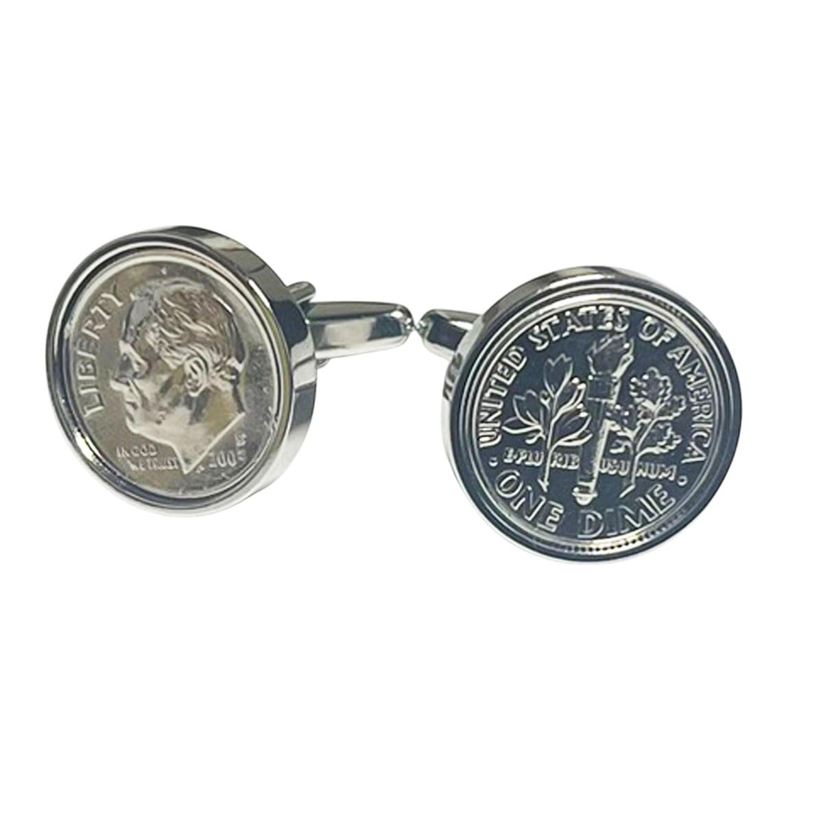 

Kamakura Cufflinks Workshop US Dime Coin Cufflinks cf293 (10 Cent) зелений