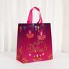 12/30pcs Happy Diwali Tote Bags Non Woven Reusable Goodie Bags for Gifts Classroom and Events