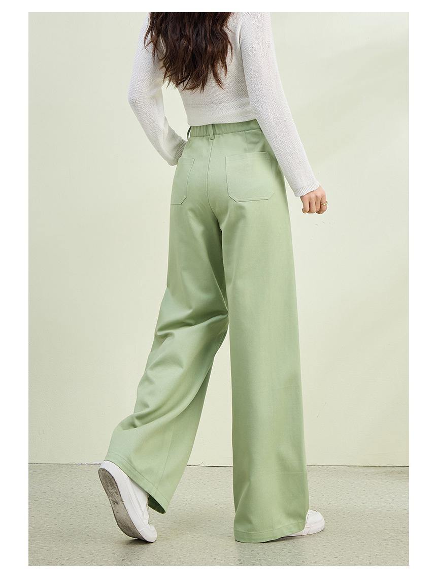 Women s Tencel Cotton Linen Wide-Leg High-Waist Casual Pants - 2026 Spring Collection 26