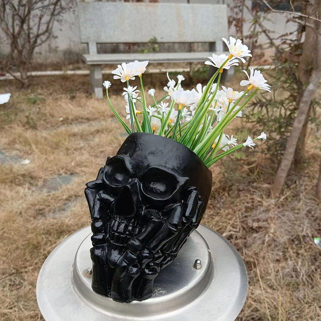 Creepy Flowerpots, Suitable For Both Indoor And Outdoor Plants, Unique Modern Gothic Vases
