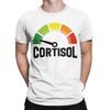 Graphic Printed Low Cortisol Levels V T Shirt for Men Women Cotton Tee Shirt Short Sleeve Clothes