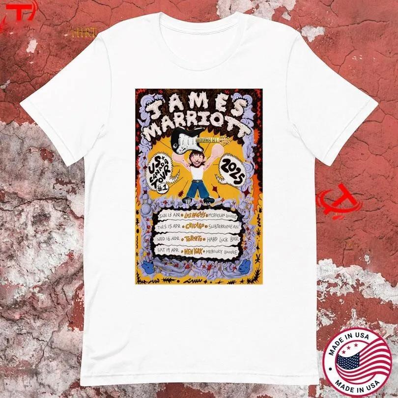 James Marriott April 2025 US + Canada Event Tour s Full Sizes CG2375 Unisex T-Shirt