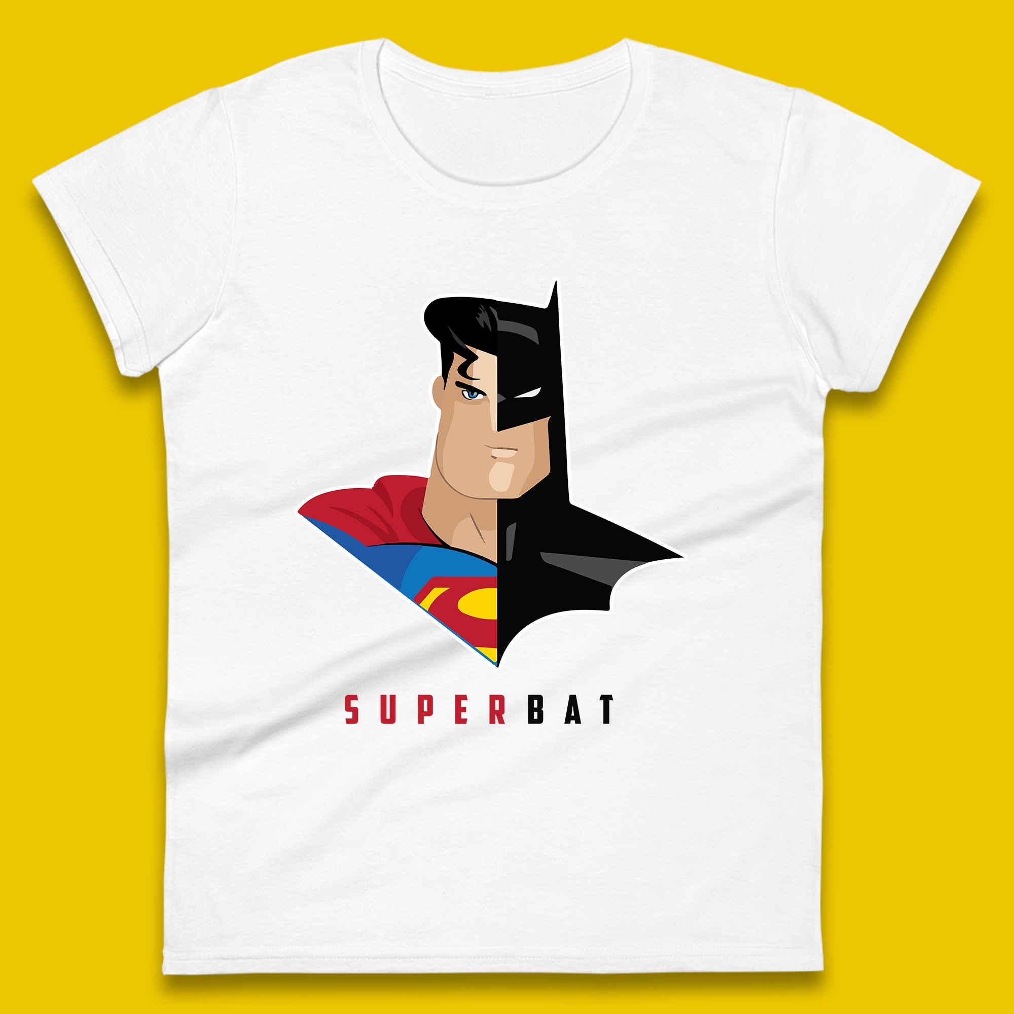 

Super Bat Batman V Superman: Dawn Of Justice Superhero Film Comic Book Characters DC Comics Womens Tee T Shirt Mens Tops Unisex Top 2XL