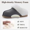 Mode Kidmi Damen Hausschuhe Indoor Outdoor Fuzzy Hausschuhe für Damen Flauschige Memory Foam Wildleder Hausschuhe Kunstfellkragen Damenschuhe