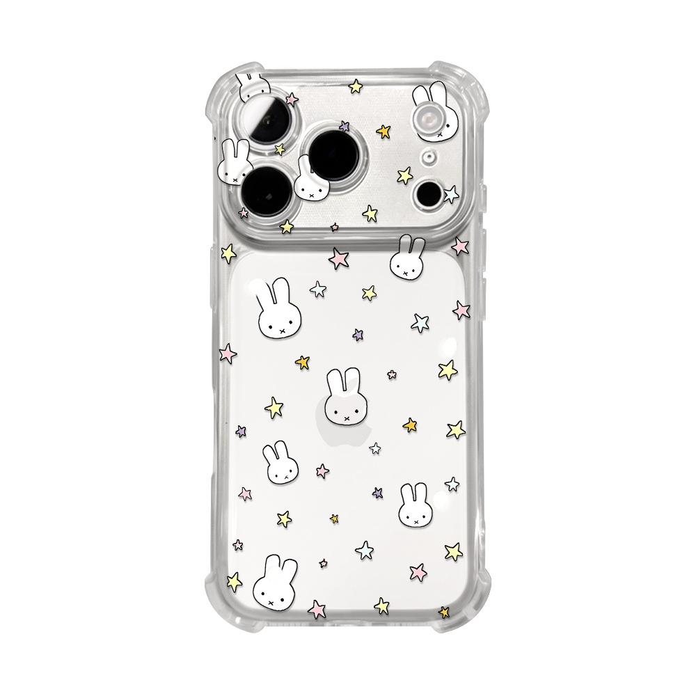 Star Rabbit Is Suitable for Apple OPPO Mobile Phone Case Huawei MATE80 Transparent iPhone17Pro/17promax.