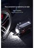Deli 12V Portable Car Air Pump with Tire Pressure Gauge