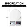 Kitchen Scale Digital 1Kg 10Kg , Electronic Kitchen Postal Scales Postage