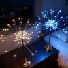 Mini Table Starburst Lights USB/Battery Christmas LED Star Light LED Twinkle Table Light for Home Party & Holiday