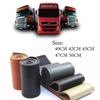 Leder Lenkradbezug für Auto LKW Bus LKW Geflochten DIY 40cm 42cm 45cm 47cm 50cm Lenkradschutzhülle