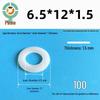 Thickened Nylon Plastic Flat Washer: Hard Plastic Gasket M2-M16