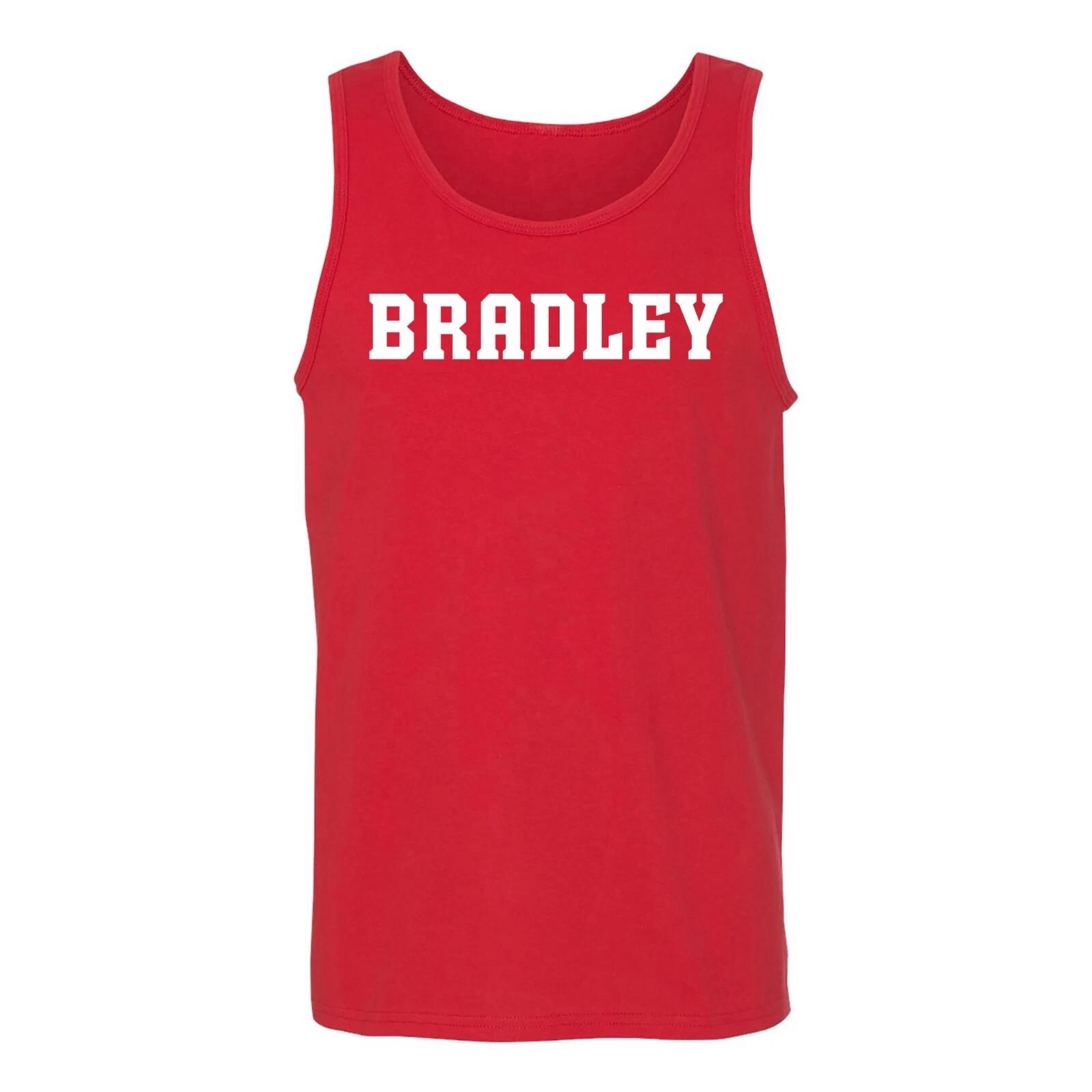 Bradley University Braves Basic Block Tank Top - Red S