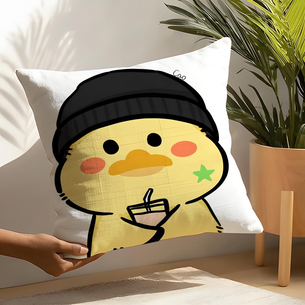 Funny Interesting Polar Bear Illustrations Pillow Case Home Living Room Decoration Linen Pillowcover Pillow Cases Cushion Cover