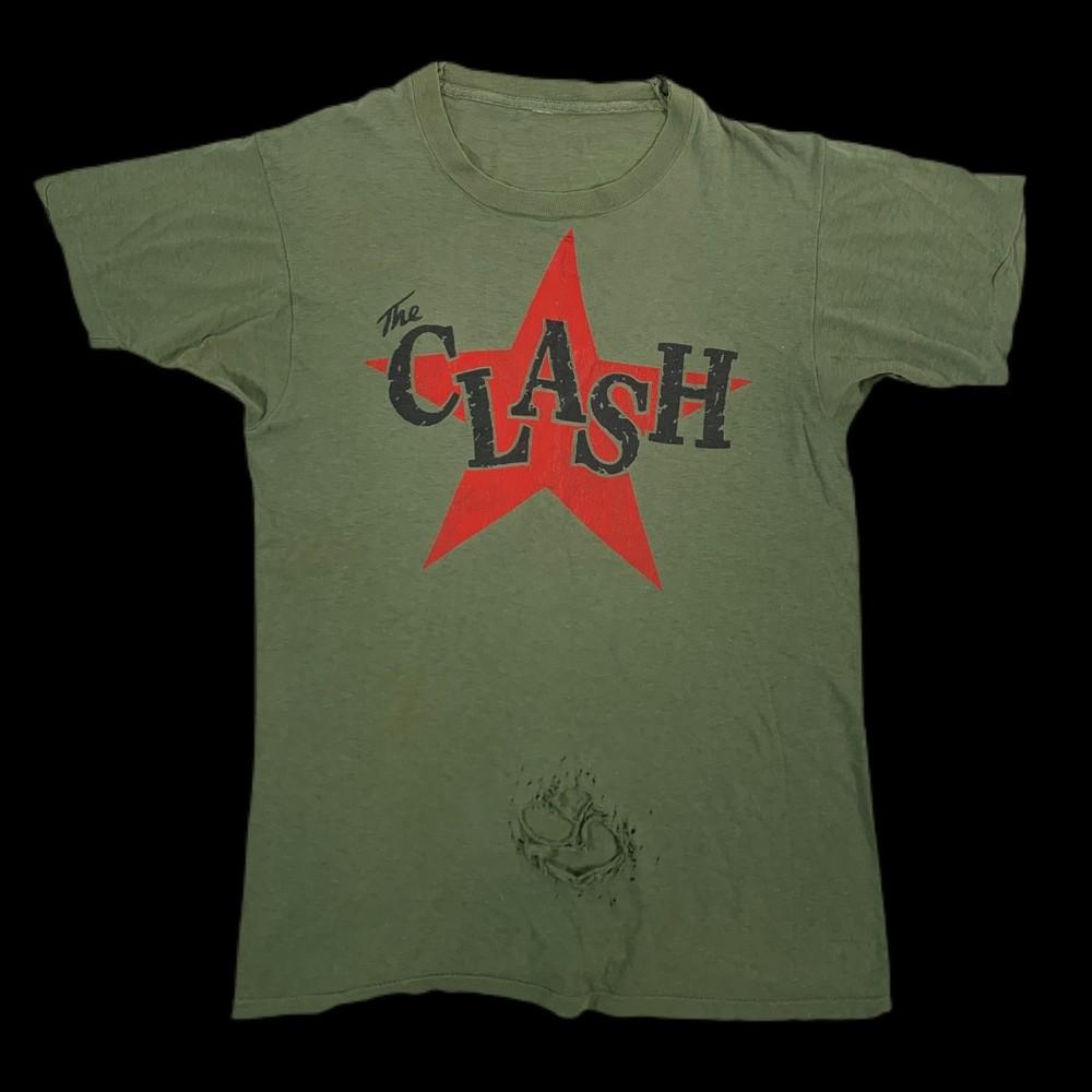 Vinatge The Clash Clash City Rockers Green S6XL Shirt BB712 Unisex T-Shirt XXXL