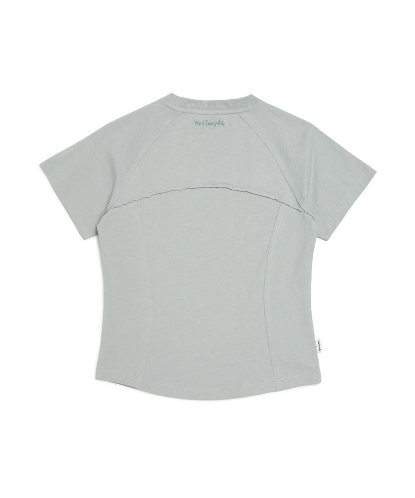 MARK GONZALES Women'S Gonz Vintage Slim Short Sleeve T-Shirt - Ash Grey