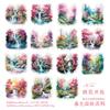 6 styles 30 pcs Twilight forest Series sticker Decorative Diy Diary Album Scrapbooking Material Junk Journal Supplies
