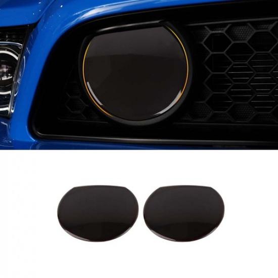 Rauchschwarze Frontgrill-Leuchten-Lampen-Zierleistenabdeckung Für Ford Mustang 10-14 Exterieur