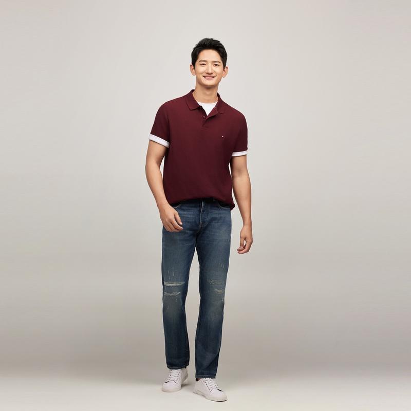 Tommy Hilfiger Polo Shirt Men's MW0MW37035