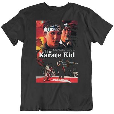 80er Jahre Film Karate Kid Retro Filmposter T-Shirt