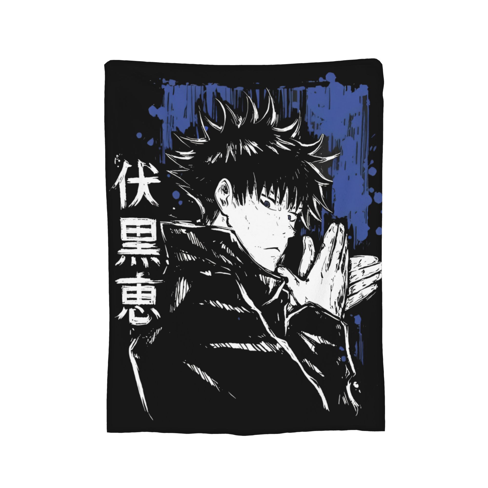 

Jujutsu Kaisen Тоджі Фушігуро В язана ковдра Фліс Легкі пледи для дому Дивана Ліжка Килим 75x90cm