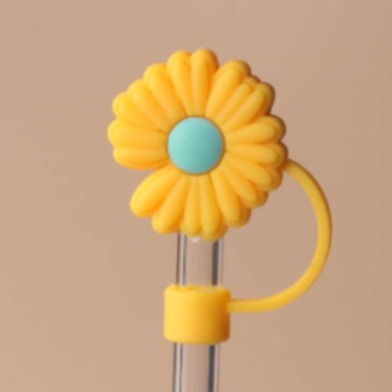 Pen Cap, Cute Girl, 8mm Inner Diameter, Protective Dust Cover, Cute Straw Cap, Straw Cover, Cartoon