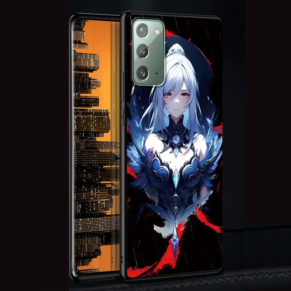 

Чехол Jingliu Honkai Star Rail для Samsung Galaxy Note 10 Plus 20 Ultra 9 8, чехол из ТПУ для телефона, черный мягкий корпус, Funda Capa Samsung Note20 Ultra