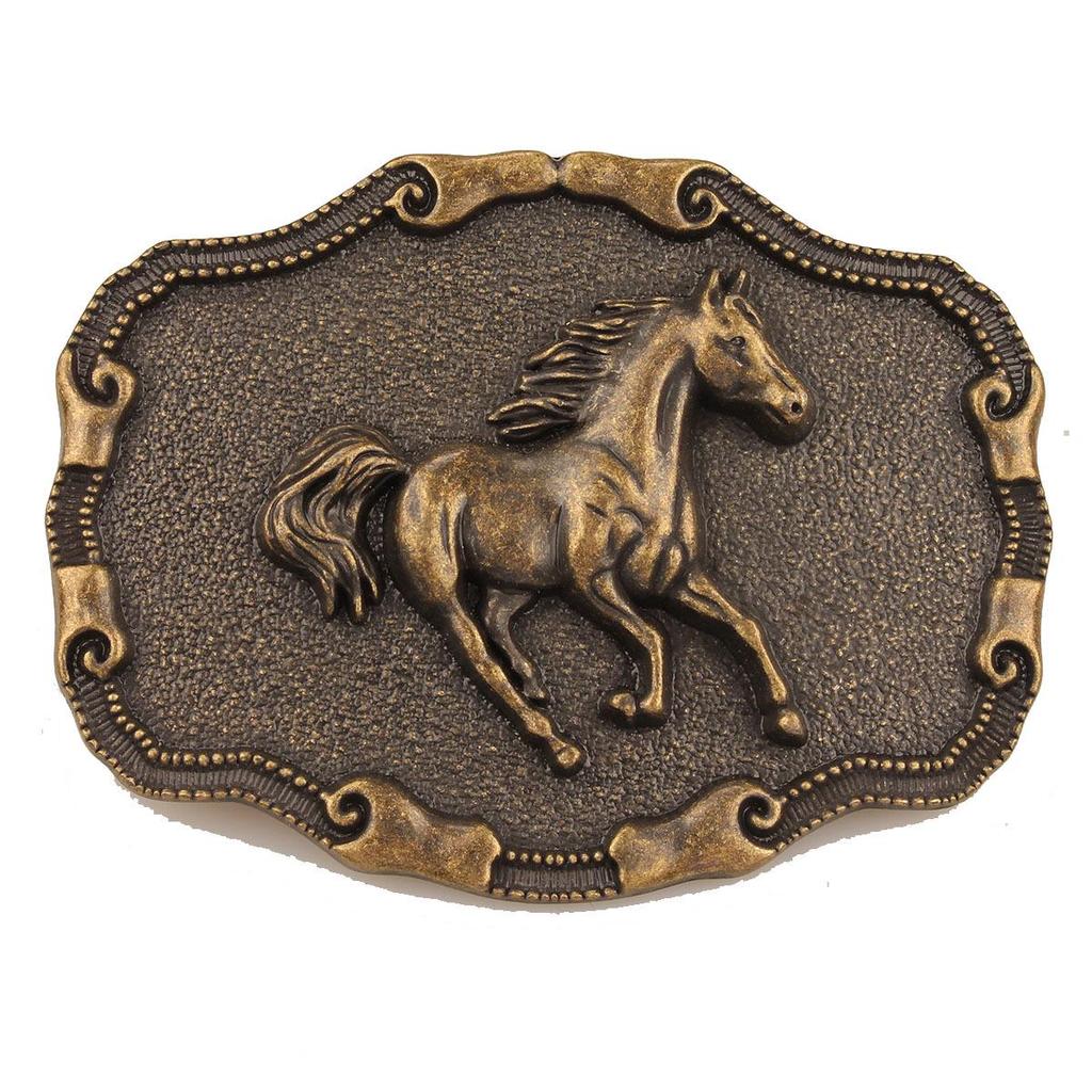 Cowboy Western Zinklegierung Stierkopf Gürtelschnalle Zubehör