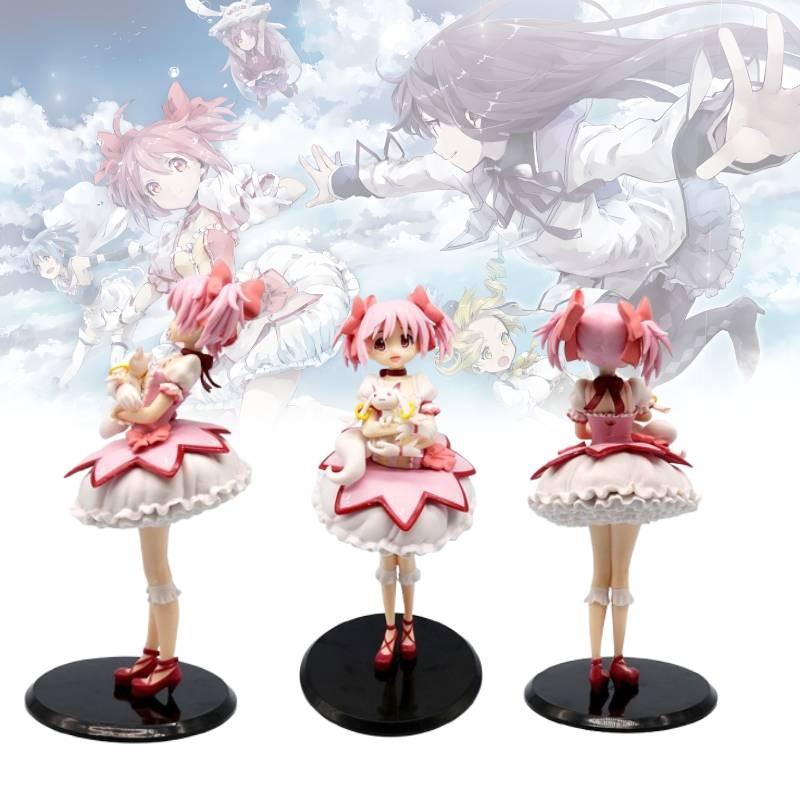 Stunning Puella Magi Madoka Magica Kaname Madoka Pvc Figure 22cm Collectible Model