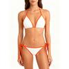 Europäisch-Amerikanischer einfarbiger Damen-Sportbikini Badebekleidung