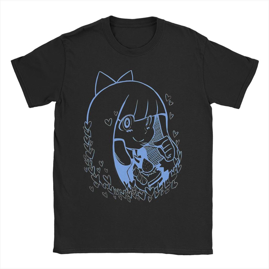 Collant con Reggicalze T-shirt da Uomo Donna T-shirt Anime Manica Corta Girocollo T-shirt Cotone Puro Abbigliamento Stampato
