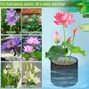 4pcs Reusable Mesh Growing Buckets Aquatic Plant Planting Bags Baskets Floating Planting Bags for Water Planting Indoor Garden