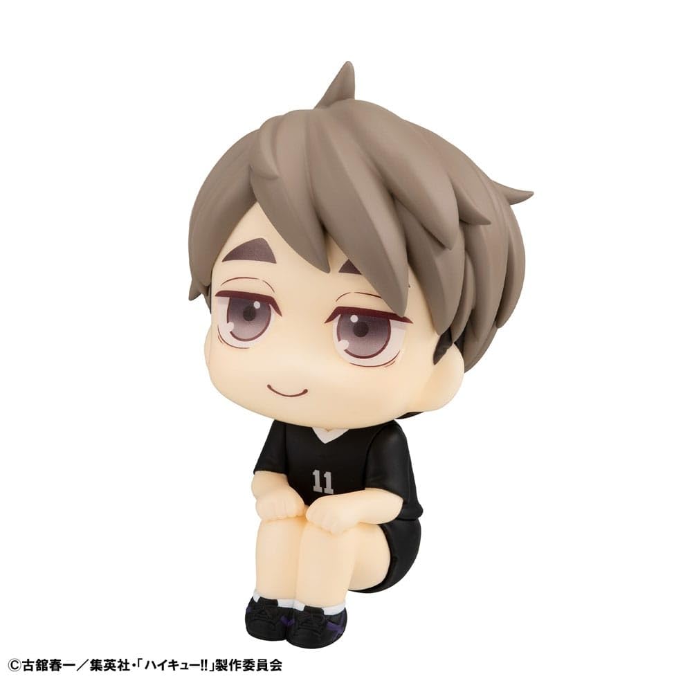 Look Up Haikyu Miya Osamu Uniform Ver. Approx. 110mm PVC Painted Movable Figure