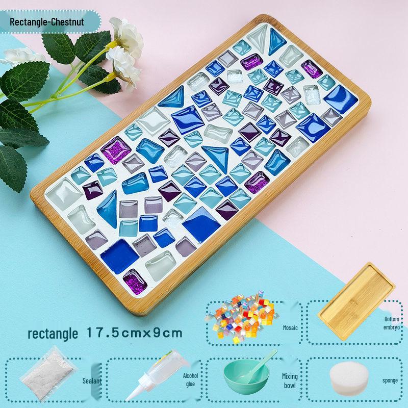 Handmade Mosaic Coaster DIY Kit for Students – Perfect for Mother's Day & Kindergarten Activities