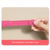 Plastic Retractable Hook Strong Load-Bearing Adhesive Headband Hair Ring Storage Rack No Need To Drill Holes Behind The Door