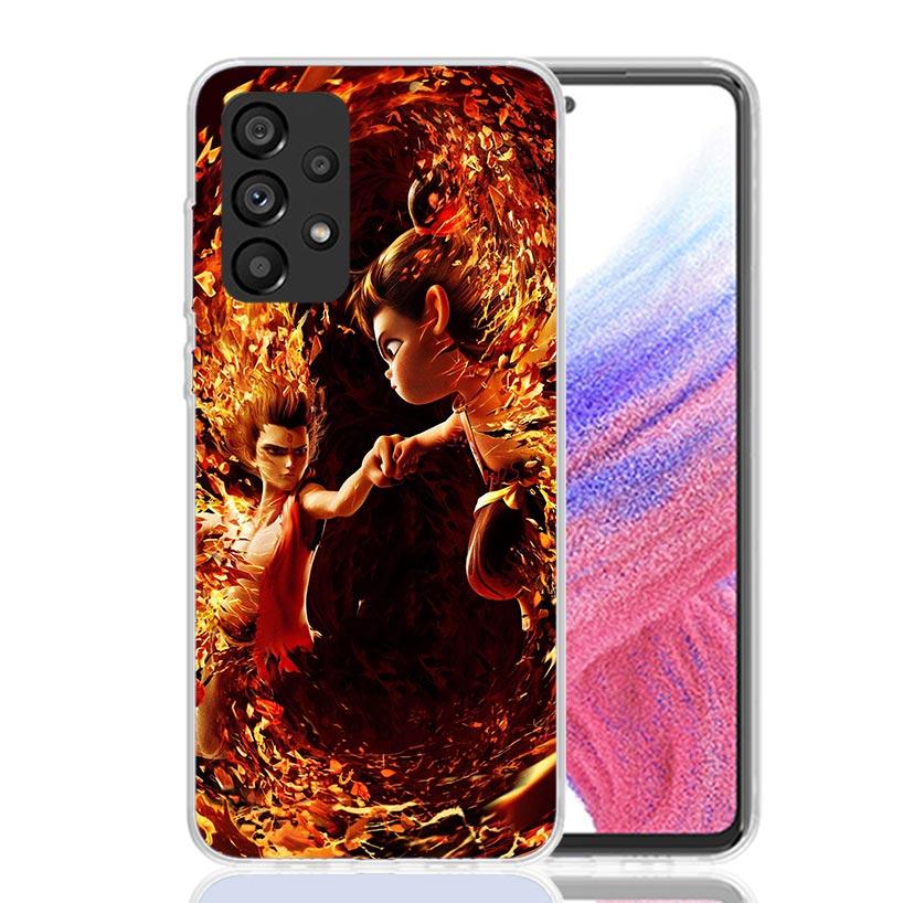 Nesha Nezha Cartoon Phone Case For Samsung Galaxy A17 A16 A14 A15 A13 A57 A56 A54 A55 A53 A37 A36 A34 A35 A33 A26 A24 A25 A23 Ga